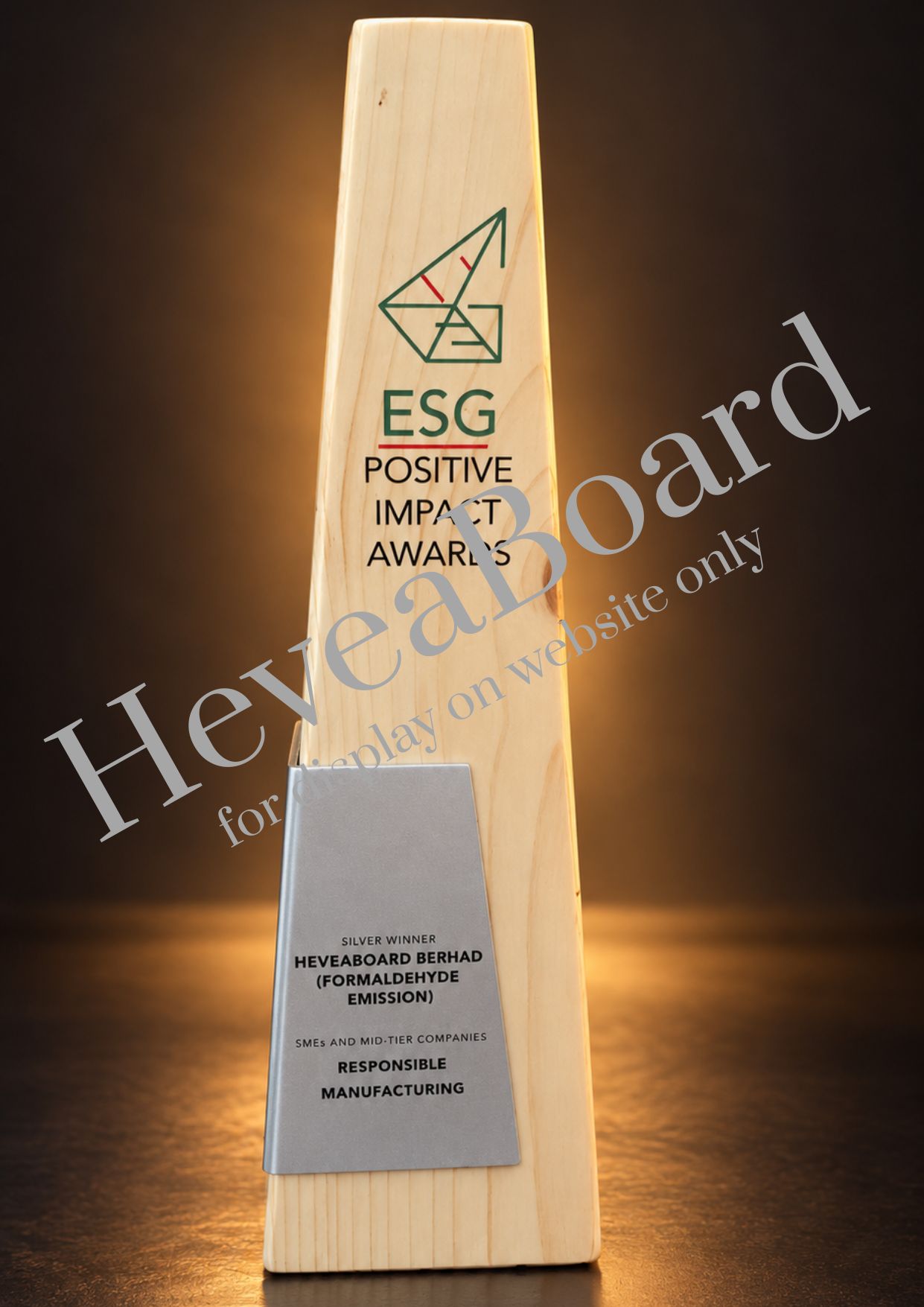 Silver Award – Responsible Manufacturing (Formaldehyde Emission)