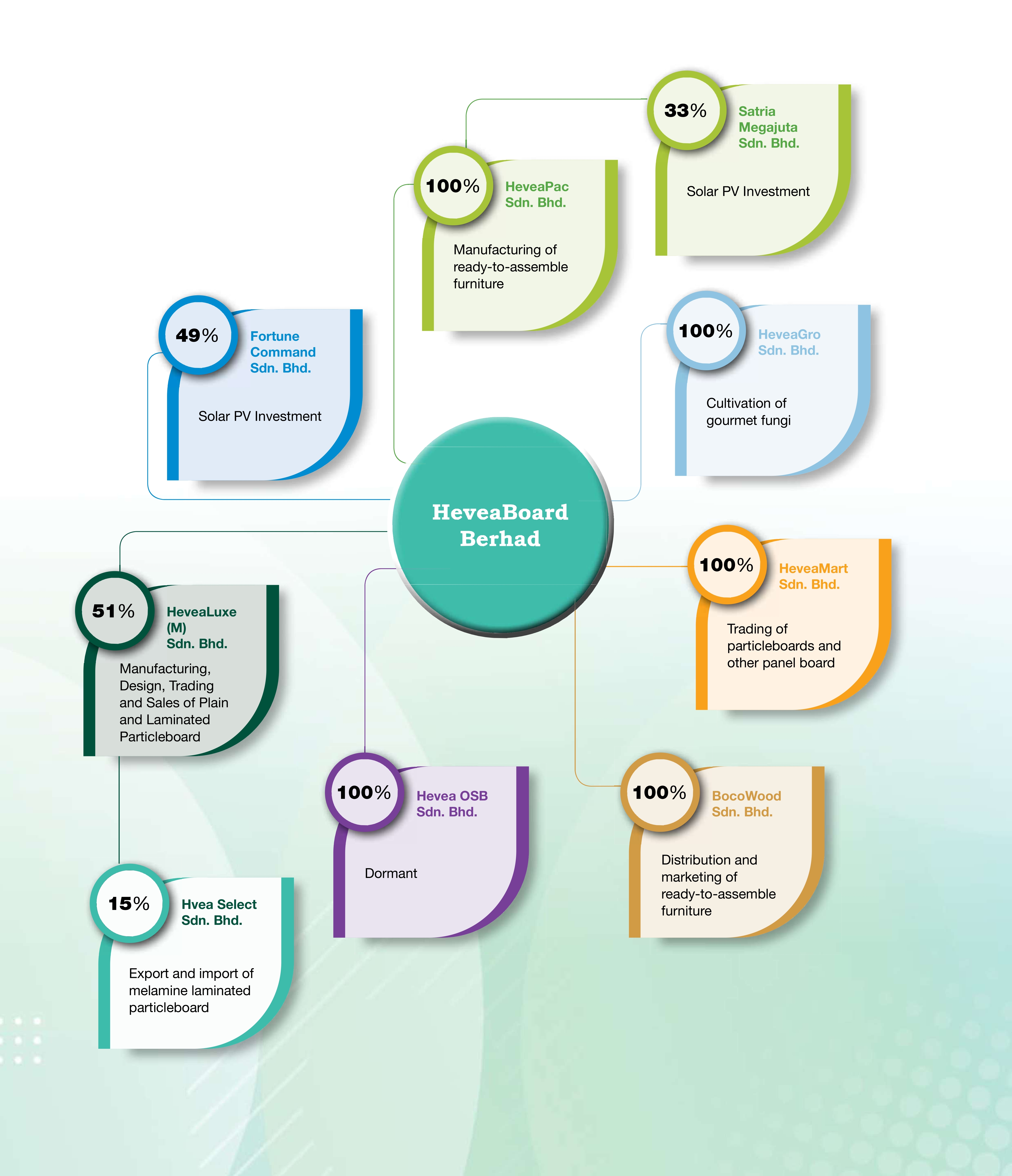 HeveaBoard Corporate Structure