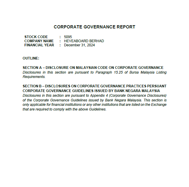 Corporate Governance 2024